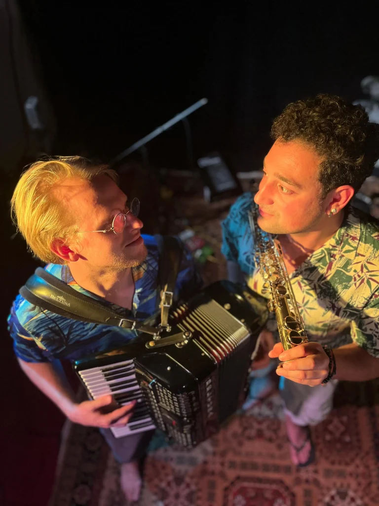 Programmation Octobre 2025 au Boudu Pont : concerts, stand-up et soirées festives à Toulouse 8 Jazz sur son 31 - Mathis Palack & Markus Thiel